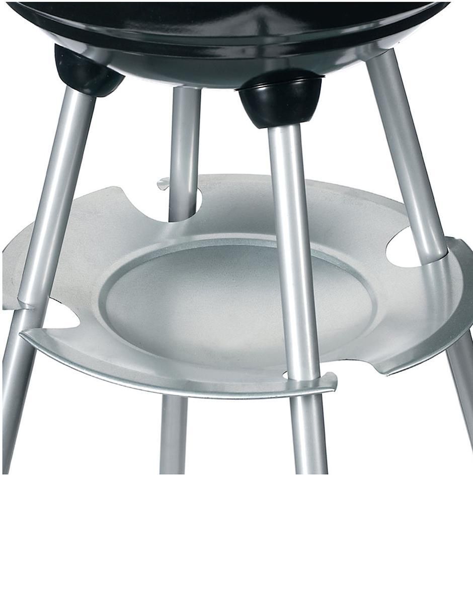 Asador carbón 22-161 de acero inoxidable 4