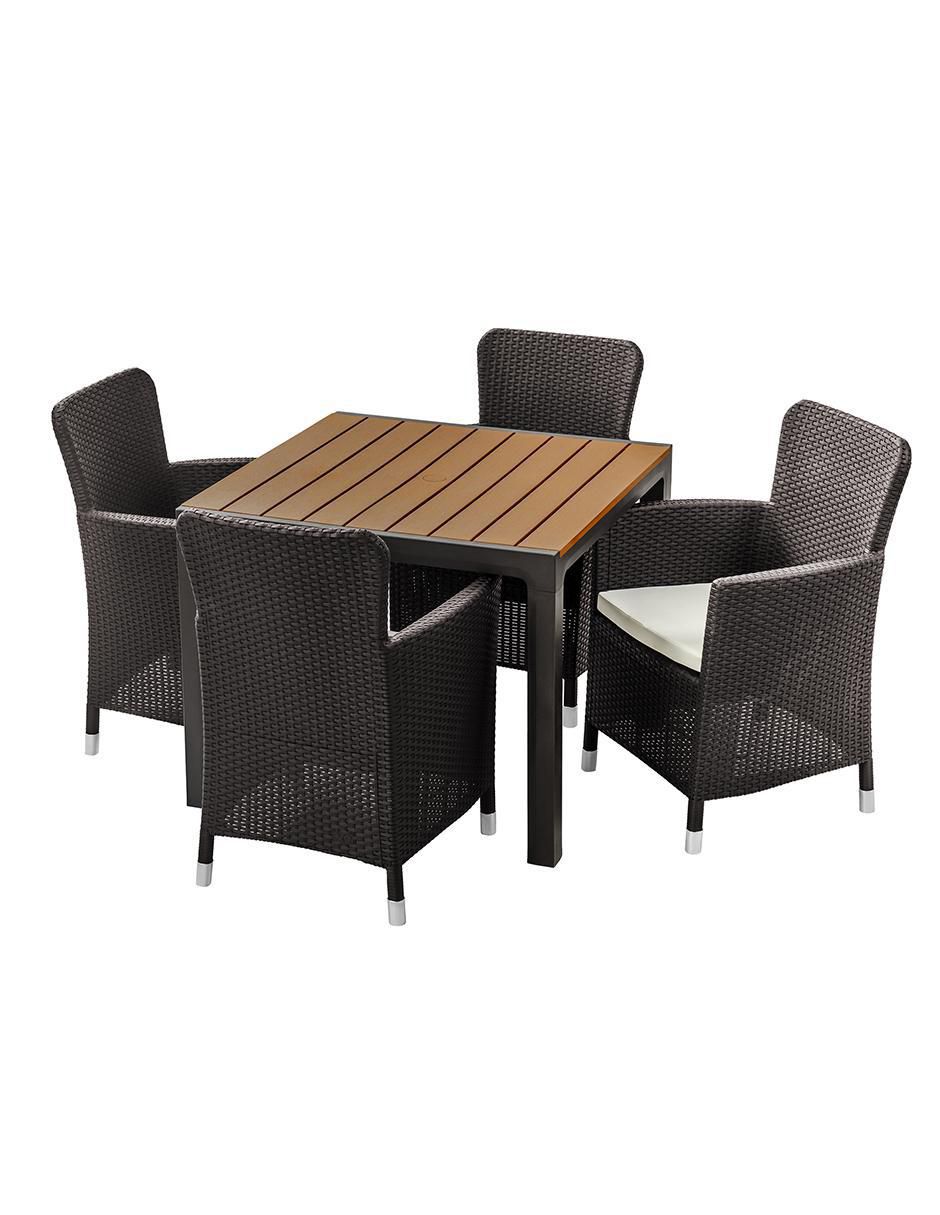 Set comedor exterior