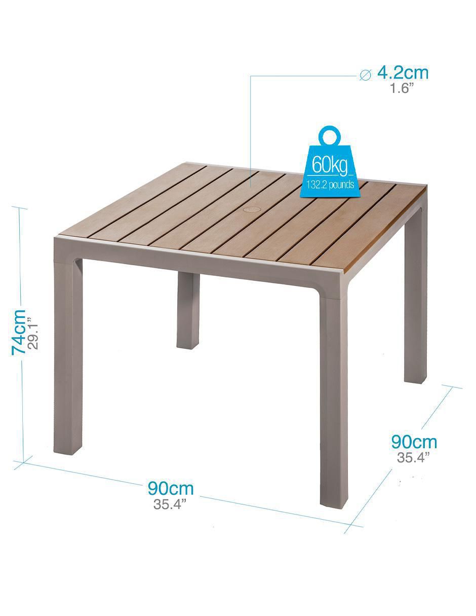 Set comedor exterior 6