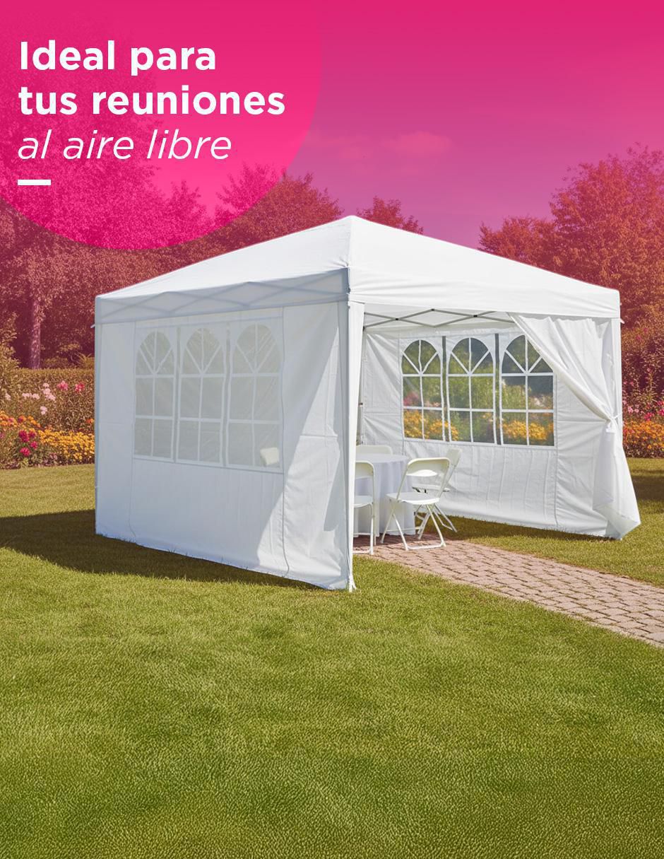 Carpa ancho 296 cm x largo 296 cm 2