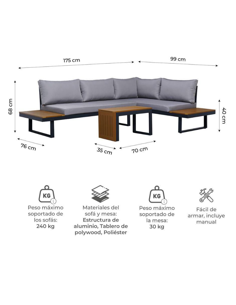 Set sala exterior 14