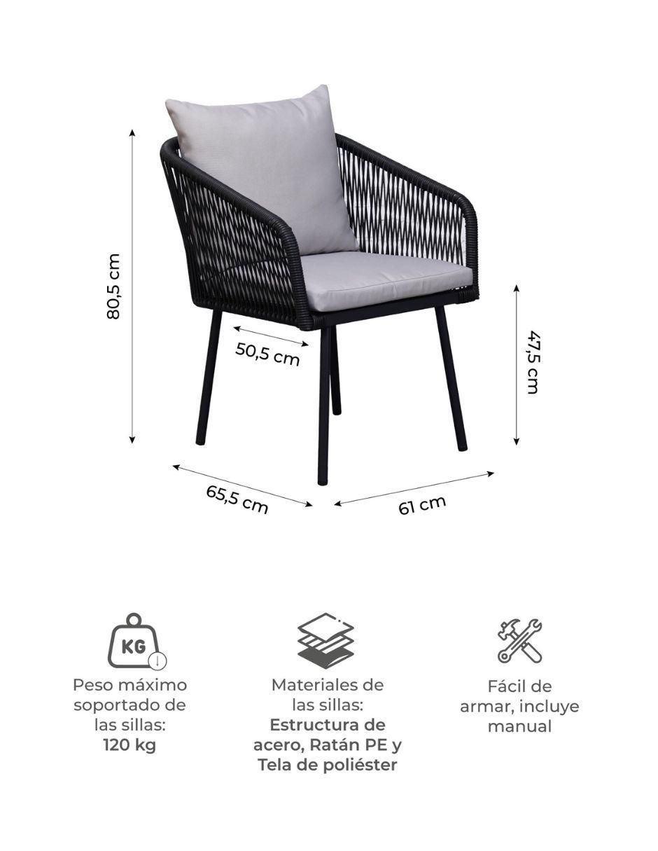 Set comedor exterior 10
