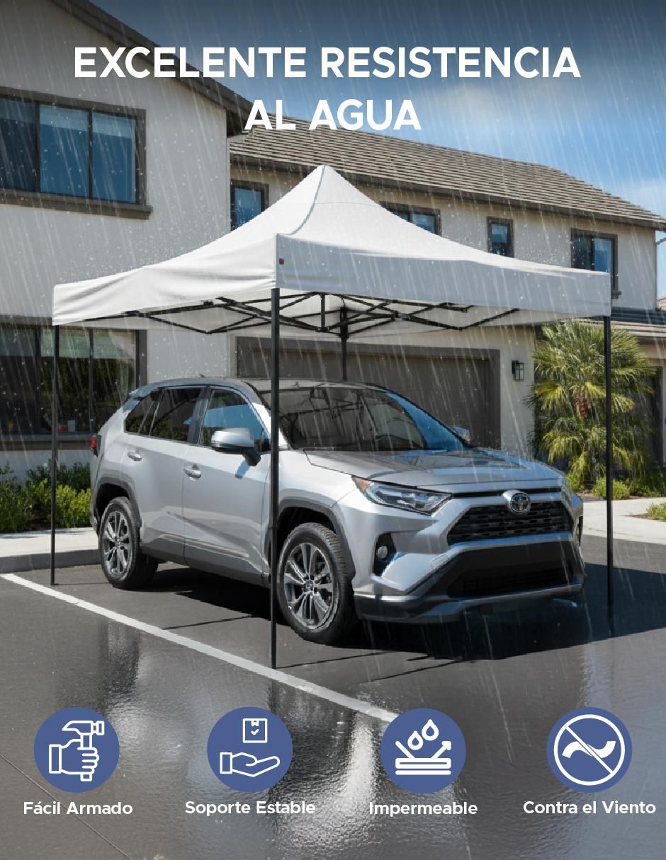 Carpa the finix ancho 3 m x largo 3 m