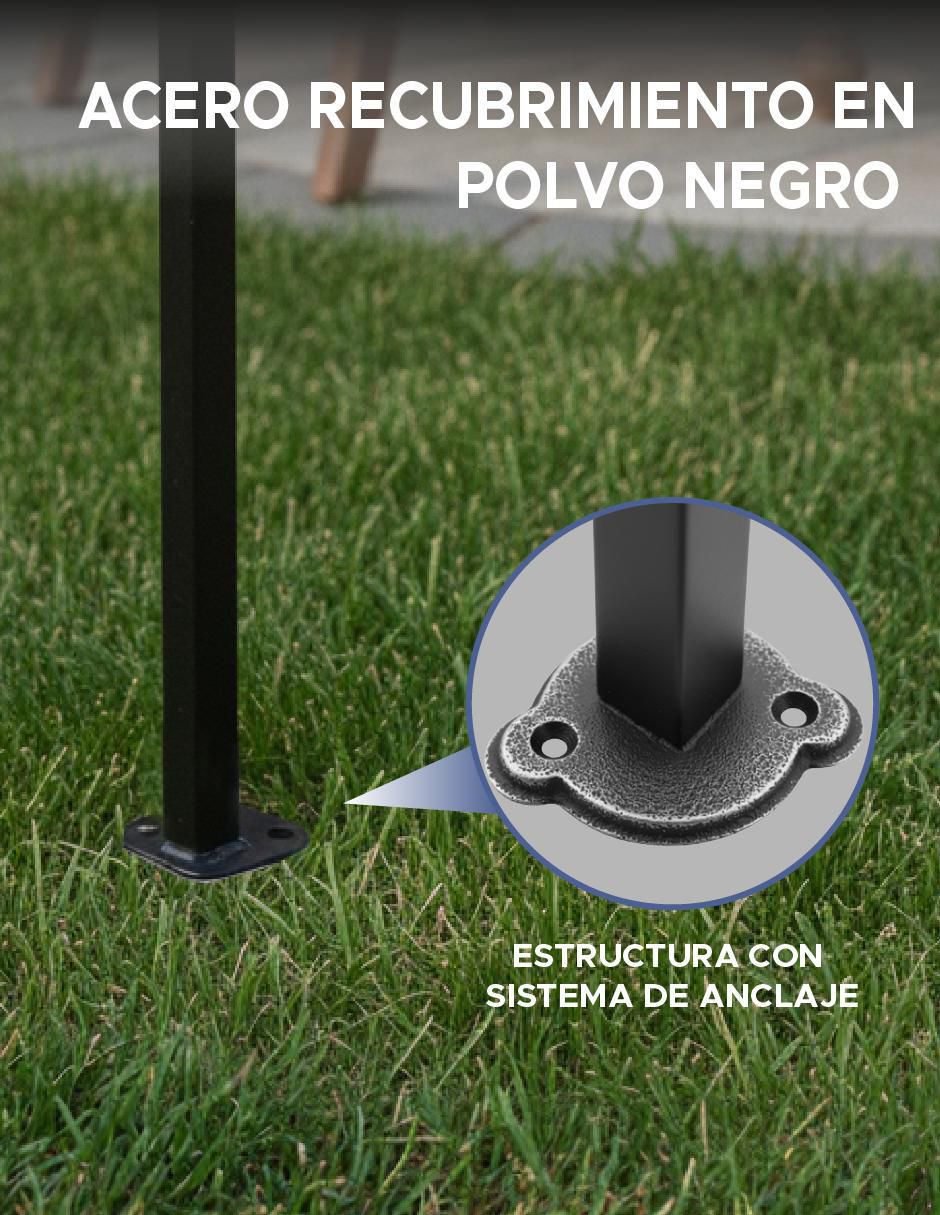 Carpa Ancho 6 m x Largo 3 m 5