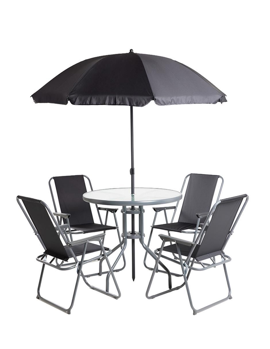 Comedor para 4 personas de cristal
