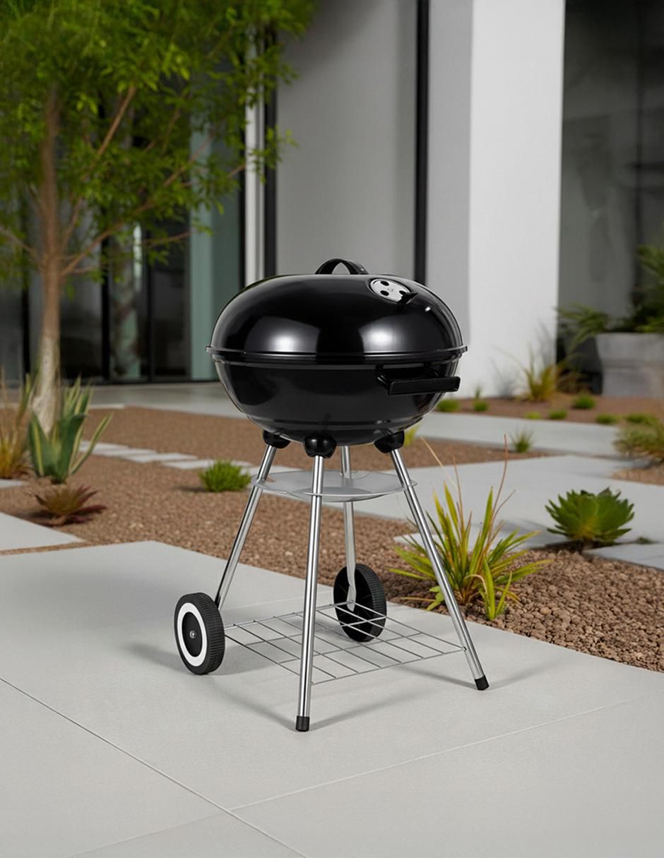 Asador carbón Blaze de acero 3