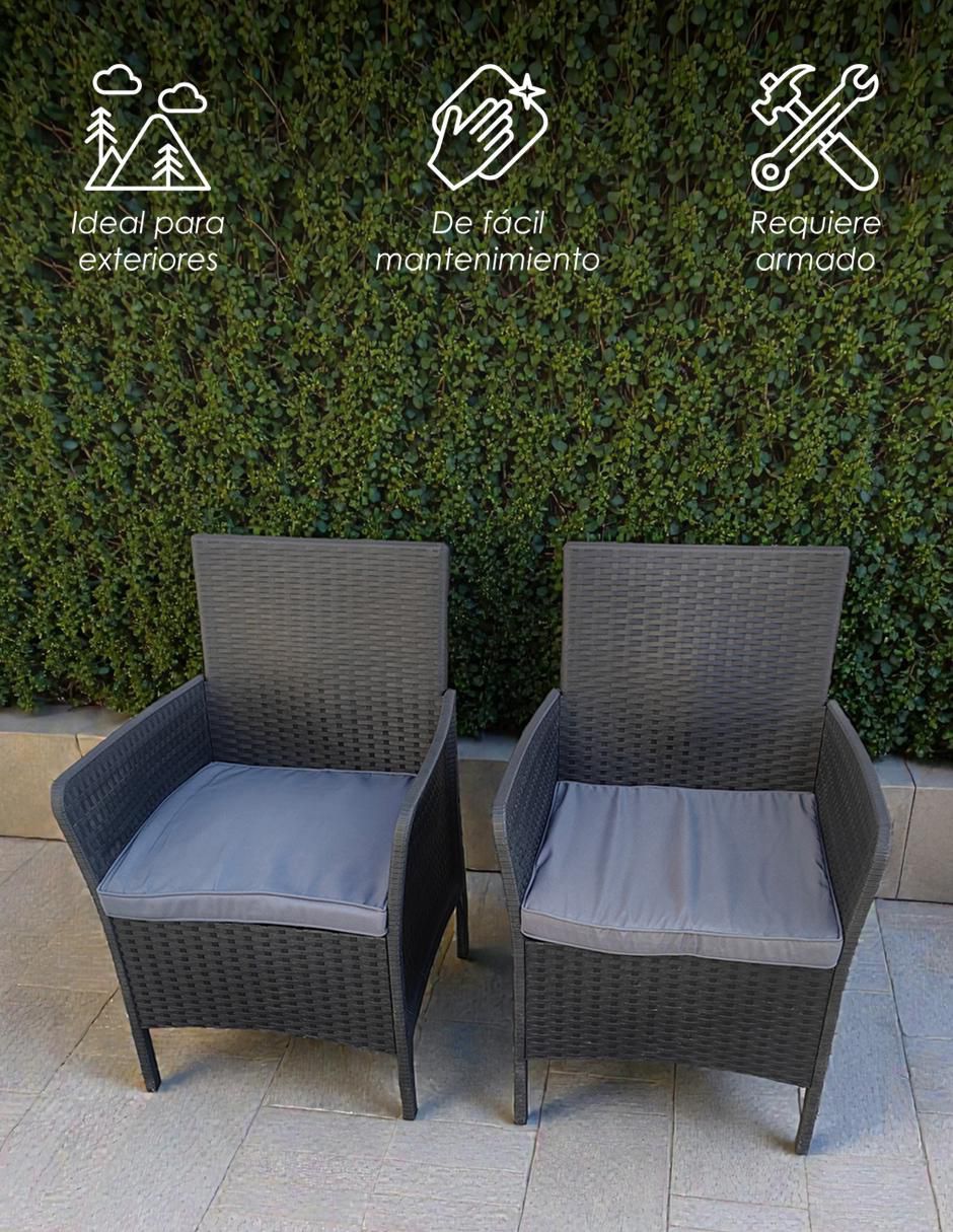 Set sillas exterior Secl 2