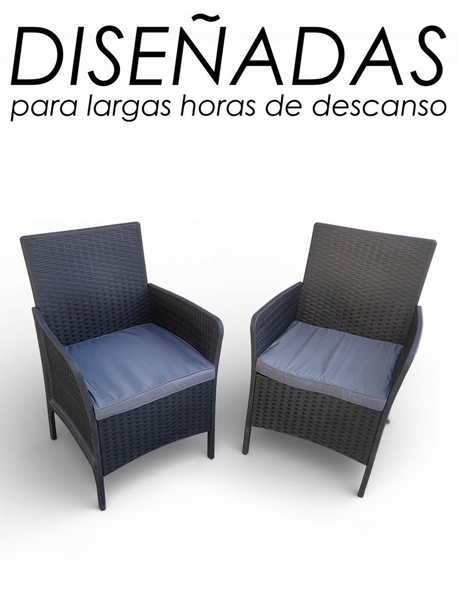 Set sillas exterior Secl 5