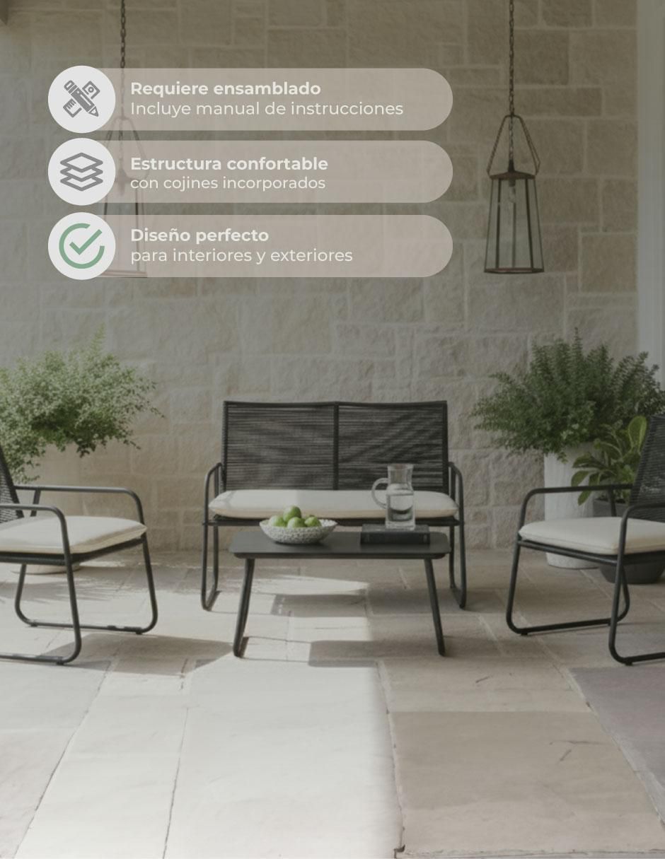 Set sala exterior 7