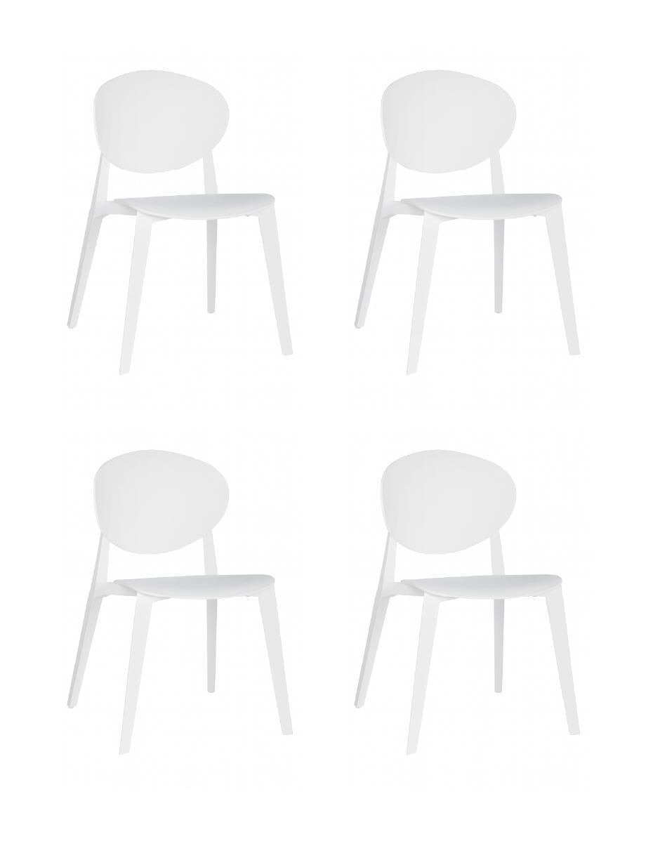 Set de sillas 4 piezas
