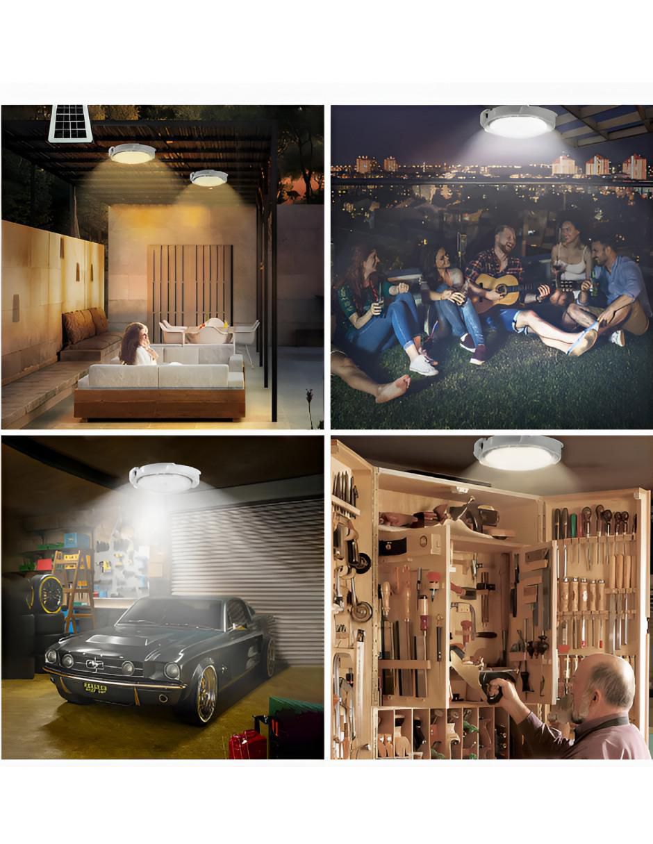 Lámpara solar Led 2