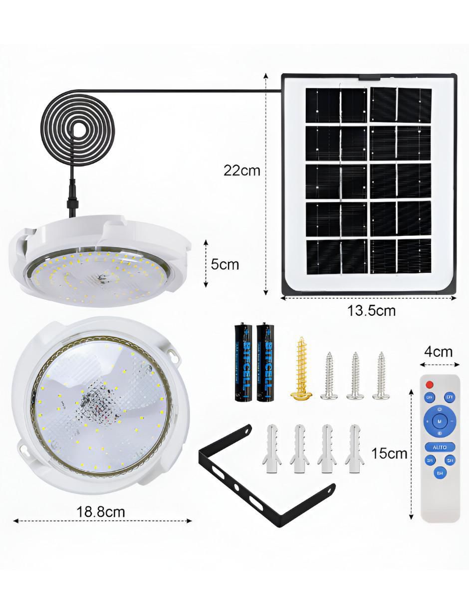 Lámpara solar Led 4