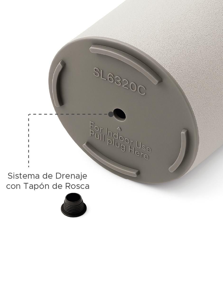 Maceta elly maceta cónica "de" plástico "con" sí
