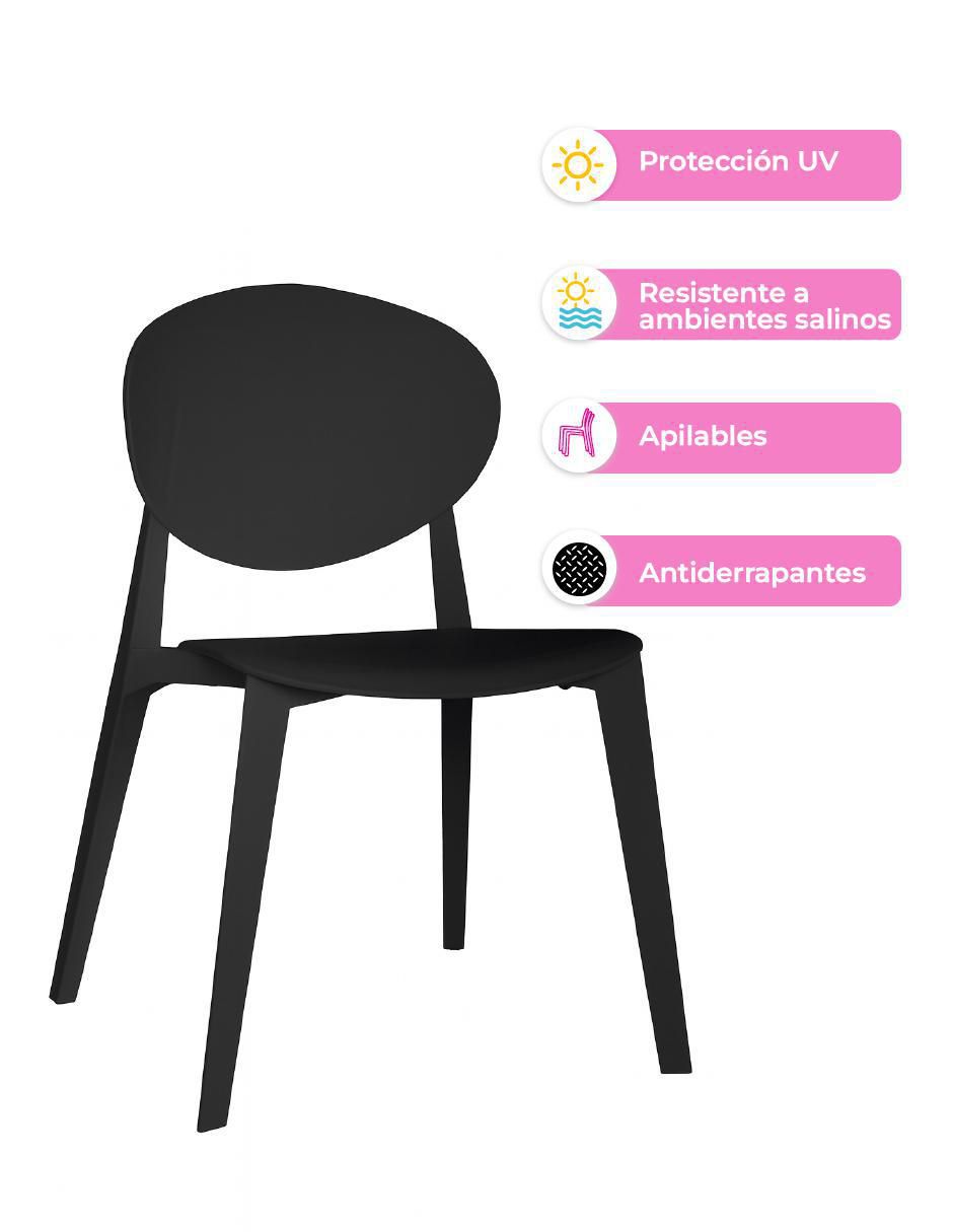 "comedor" sin familia offiho "para" 4 personas "de" polipropileno