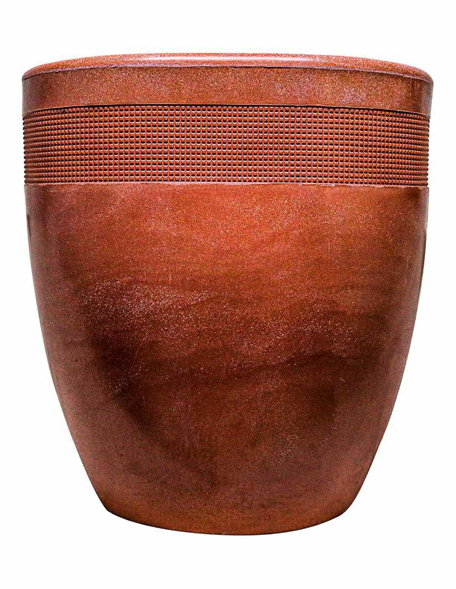 Maceta de plástico