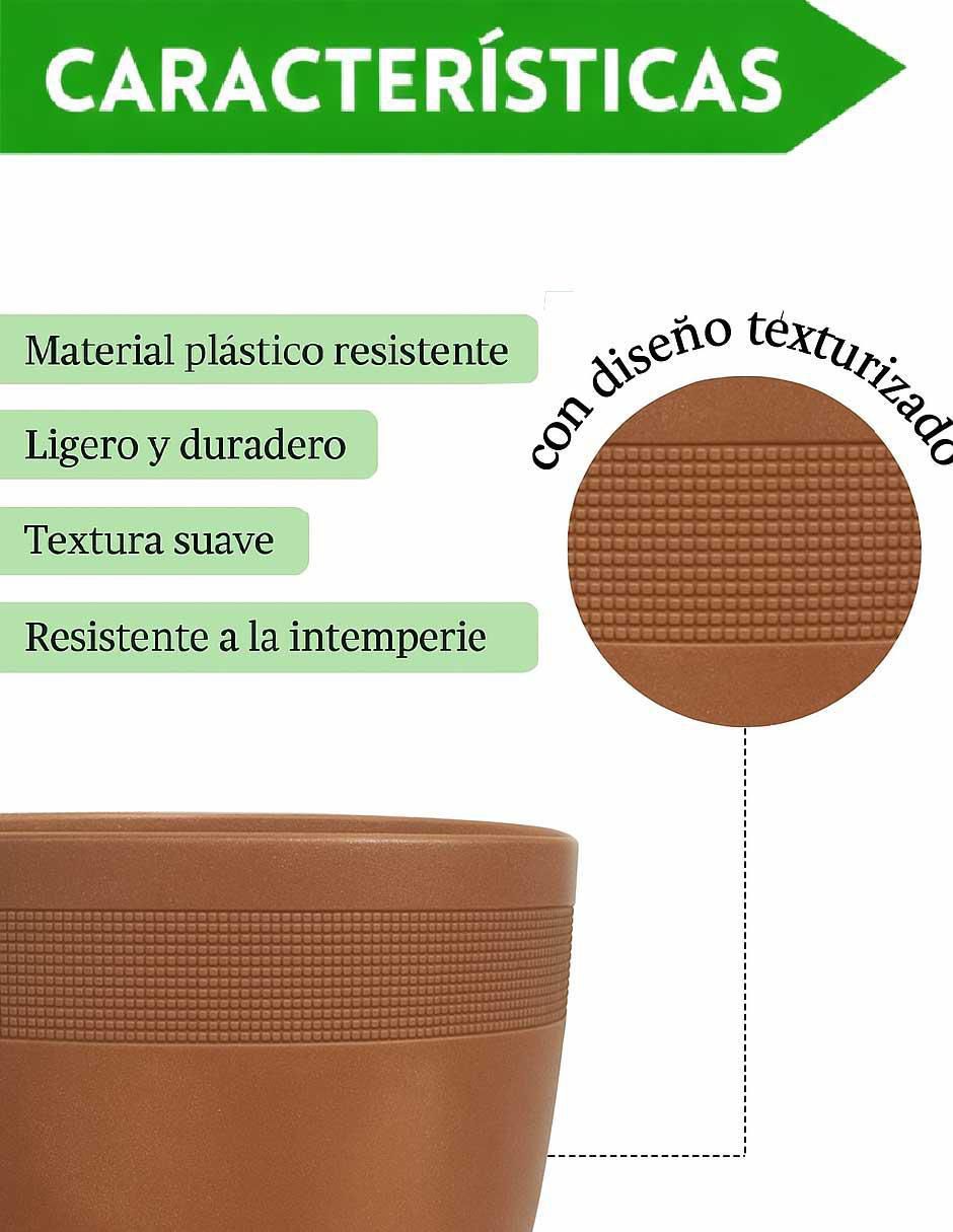Maceta de plástico 2