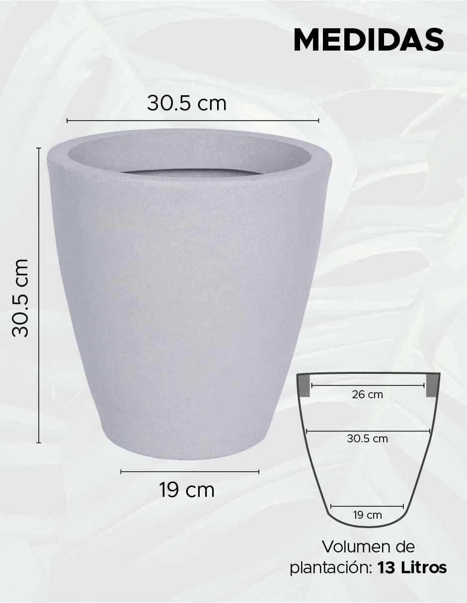 Maceta de plastico 11