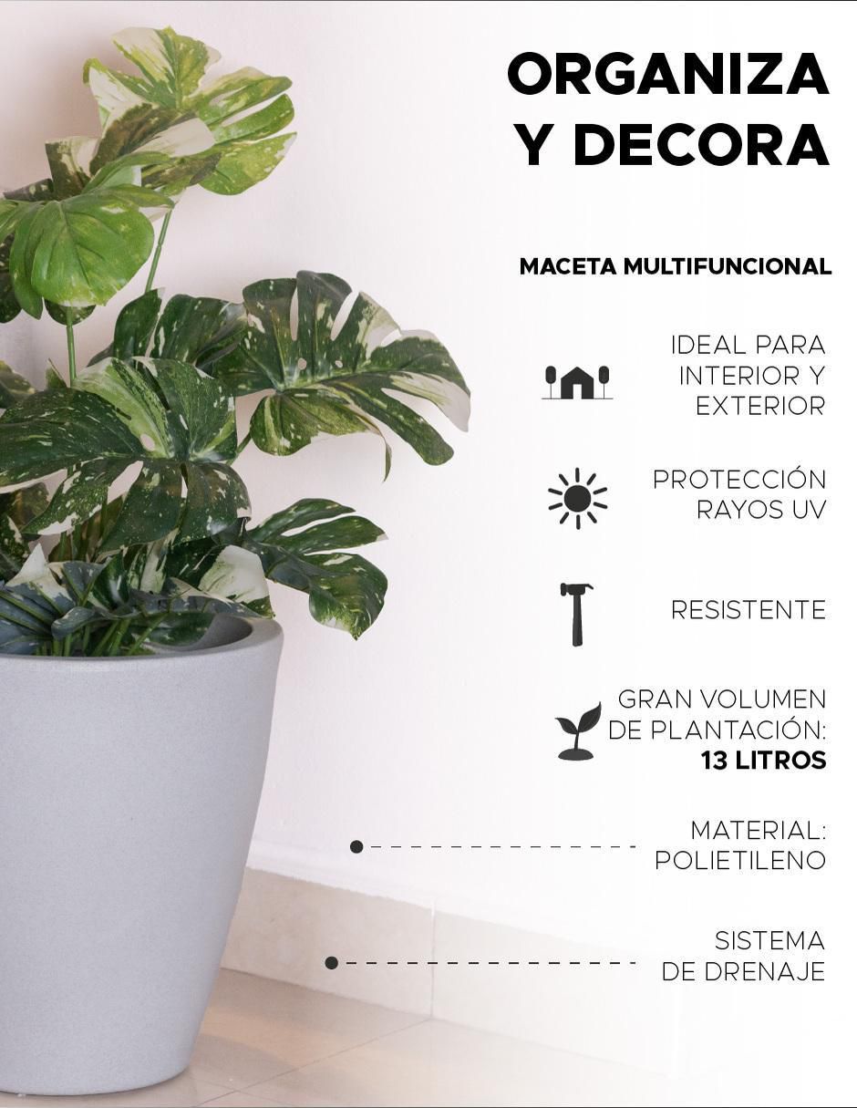 Maceta de plastico 10